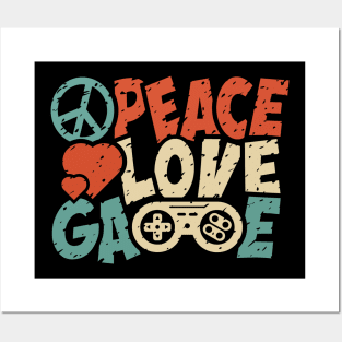 Peace Love Game Posters and Art